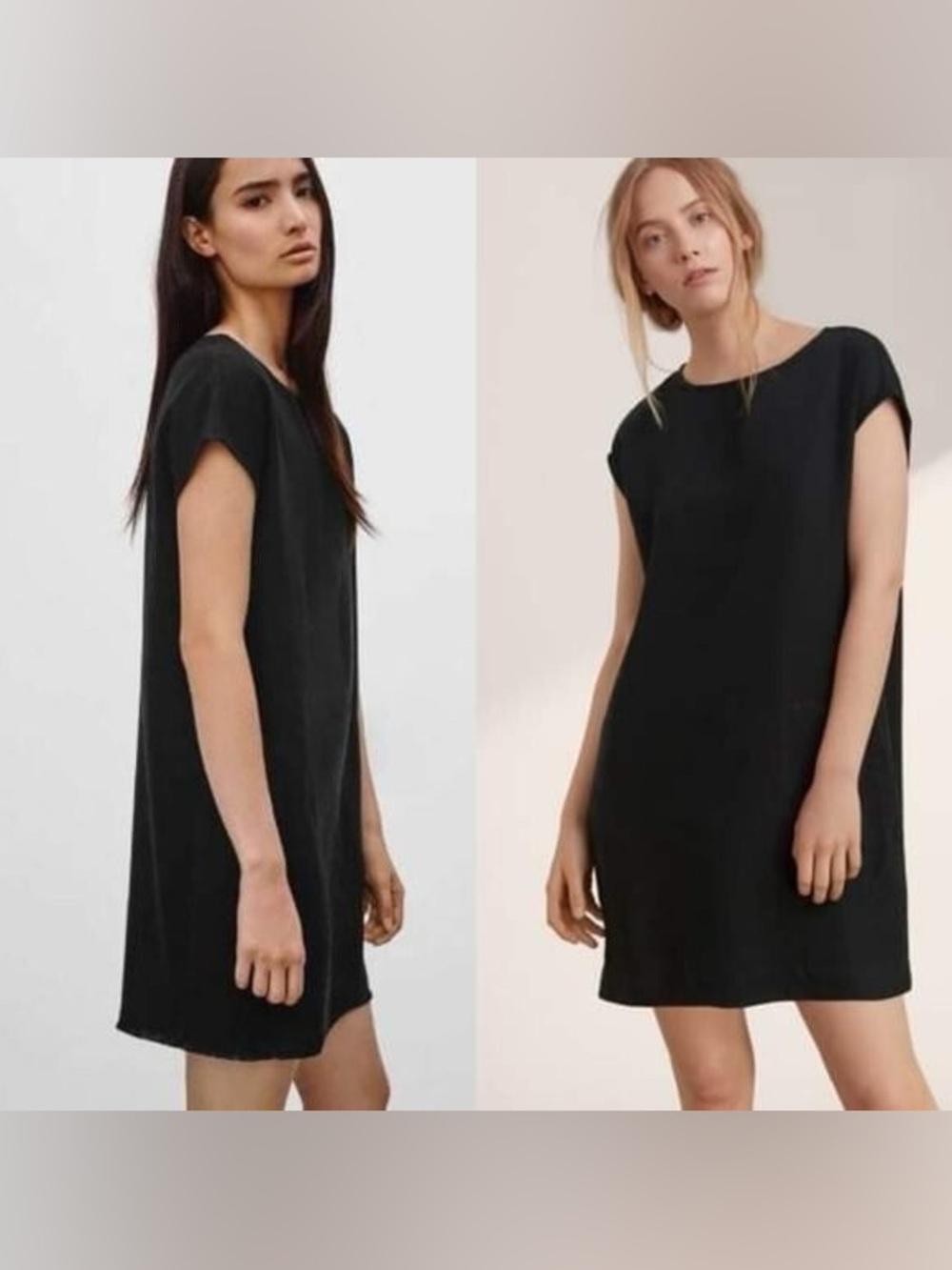 Aritzia Wilfred Free Nori Dress - Black Vegan Faux Suede